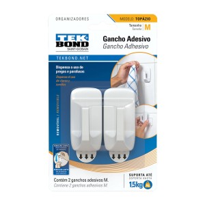 GANCHO TOPAZIO DE PLASTICO BR TEKBOND