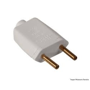 MEC T .39004 PLUGUE RETANG 2P 10A/250V -CX 80