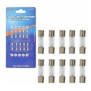 JOGO FUSIVEL VIDRO 10PC WESTERN 877F