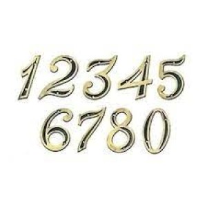 NUMERO RESIDENCIAL 5 METAL