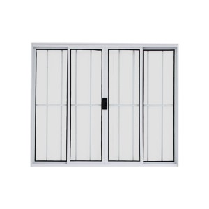 JANELA 4F C/GRADE 100 X 120 BRANCA