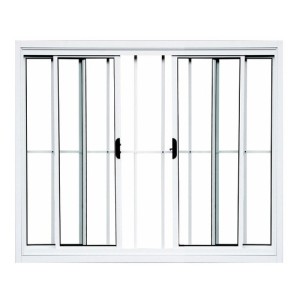 JANELA 4F C/GRADE 100 X 150 BRANCA