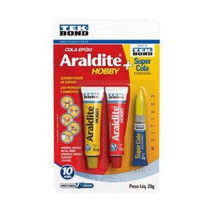 ARALDITE KIT HOBBY 23G+TEKBOND INST. 2G BLISTER