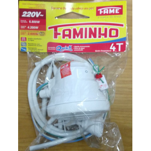 DUCHA FAME FAMINHO 4T BRANCO 220V 6800W