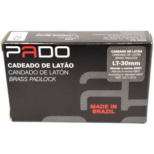 CADEADO PADO LT-30MM CX 10