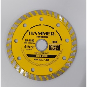 DISCO CORTE HAMMER DIAM. TURBO
