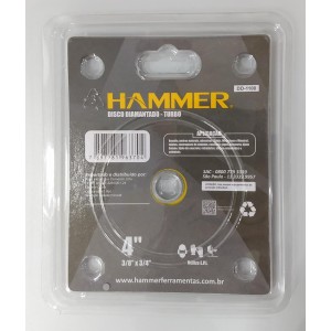 DISCO CORTE HAMMER DIAM. TURBO