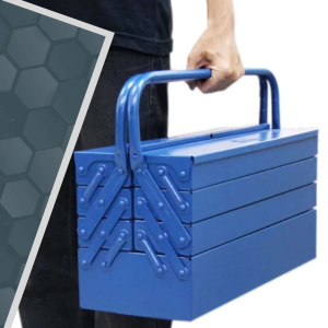 CAIXA FERRAMENTAS FERCAR 7 GAVETAS REF:09