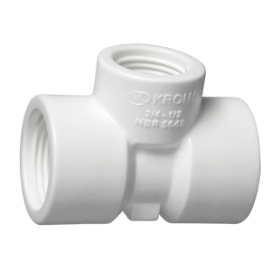 TEE ROSC RED KRONA 3/4 X 1/2