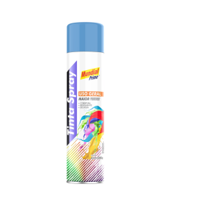 TINTA SPRAY 400ML MUNDIAL AZUL CLARO