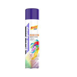TINTA SPRAY 400ML MUNDIAL AZUL ESCURO
