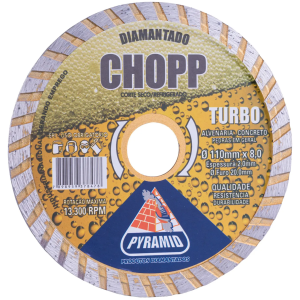DISCO CORTE PYRAMID DIAM. TURBO