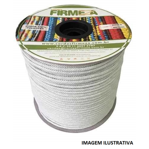 CORDA 10MM CARRETEL BRANCO 165MTS FIRMEZA