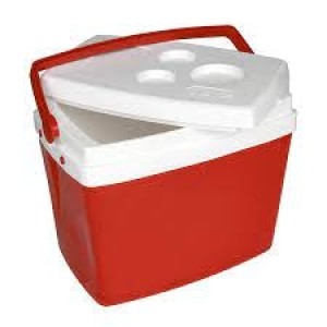 CAIXA TERMICA COOOLER VERMELHO 34L BOTAFOGO