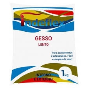 GESSO LENTO 1 KG INDEFLEX