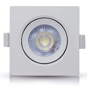 LUMINARIA VANY SPOT QUADRADA EMBUTIR 7W