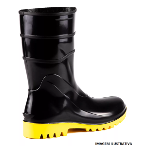 BOTINA SOLADO AMARELO N-33/34 CRIVAL