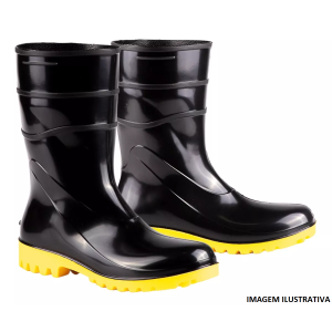 BOTINA SOLADO AMARELO N-38 CRIVAL