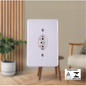 ILUMI STYLUS 20140 1TOM 2P+T VERT 10A 250V