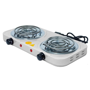 FOGAREIRO ELETRICO *2 BOCAS 127V BRANCO