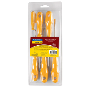 JG CHAVE FENDA/PHIL 6PC TRAMONTINA