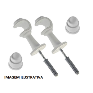 SUPORTE VARAO 19MM BRANCO