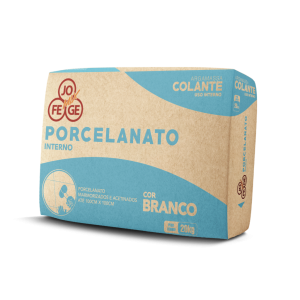 ARGAMASSA JOFEGE PORCELANATO INTERNO BRANCO 20KG