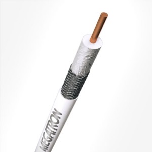 CABO COAXIAL RG6 100MT MEGATRON