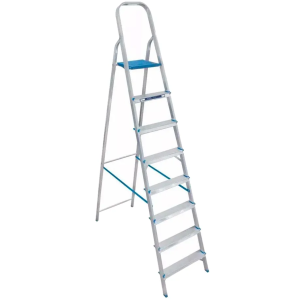 ESCADA DE ALUMINIO  8 DEGRAUS ALUMASA