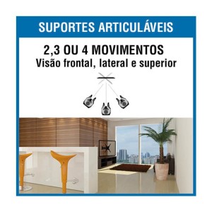 SUPORTE TV ARTIC 4 MOV 10/60 BRASFORMA