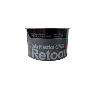 MASSA PLASTICA CINZA 400G RETOQUE