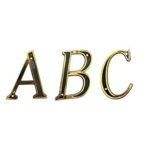 NUMERO RESIDENCIAL PVC LETRA - B