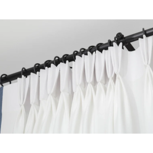 VARAO CORTINA 19MM 1,5MT PRETO