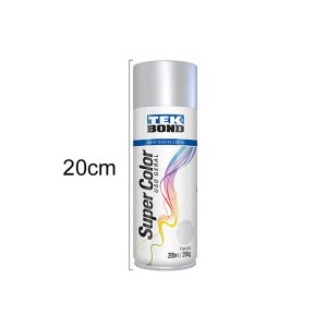 TINTA SPRAY USO GERAL ALUM. 350 ML TEKBOND