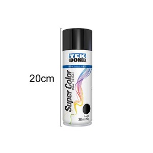 TINTA SPRAY USO GERAL PRETO BRILH. 350 ML TEKBOND