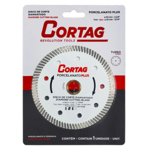 DISCO CORTE CORTAG DIAM.PORC. EX FINO TURBO